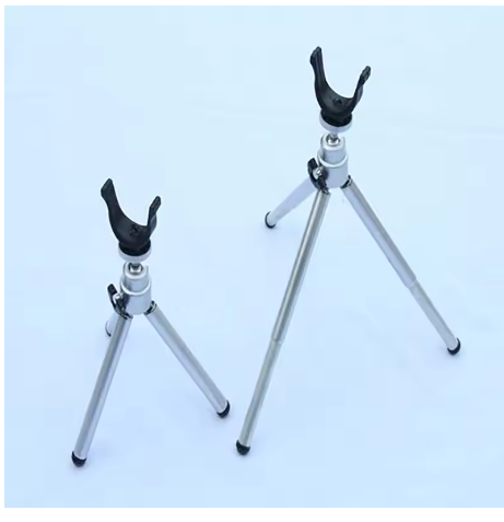 Sammenleggbar isfiskestangholder i aluminium – lett tripod-stativ