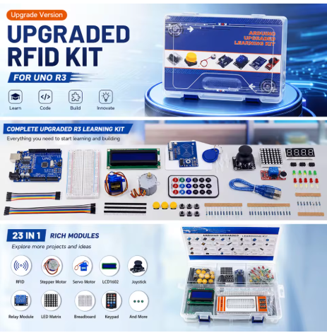 UNO R3 RFID Starter Kit – komplett programmerings- og elektronikksett