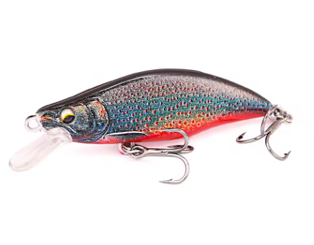 B&U Trout Sinking Minnow Fiskesluk 5 cm og 6,8 cm