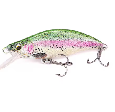 B&U Trout Sinking Minnow Fiskesluk 5 cm og 6,8 cm