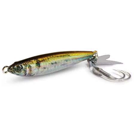 Sinking Metal Jig 30 g med 3D øye – langtkastende fiskesluk