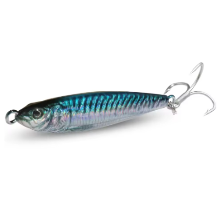 Sinking Metal Jig 30 g med 3D øye – langtkastende fiskesluk