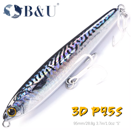 B&U Sinking Pencil – Profesjonell swimbait med avansert vektsystem