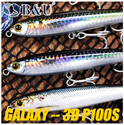 B&U Sinking Pencil – Profesjonell swimbait med avansert vektsystem