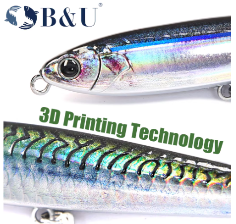 B&U Sinking Pencil – Profesjonell swimbait med avansert vektsystem