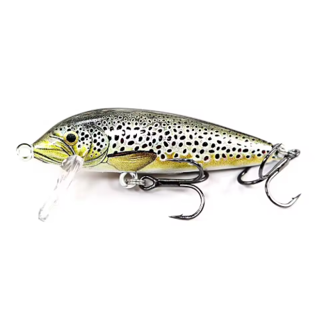 B&U Sinking Minnow – Profesjonell wobbler for abbor, ørret og gjedde