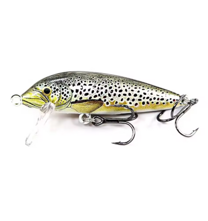 B&U Sinking Minnow – Profesjonell wobbler for abbor, ørret og gjedde