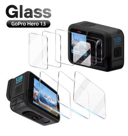 3 i 1 herdet beskyttelsesglass for GoPro HERO