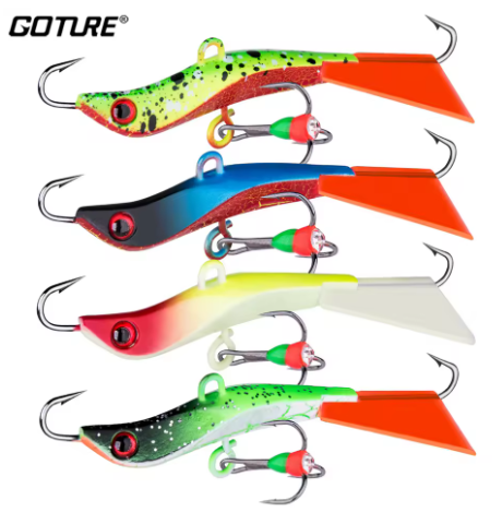 Goture Ice Fishing Jig Set 7,1 cm / 14,4 g – 4 stk balansepilker
