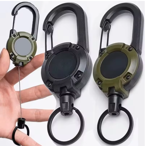 Heavy Duty Retractable Tool Reel – uttrekkbar sikkerhetsline med karabinkrok