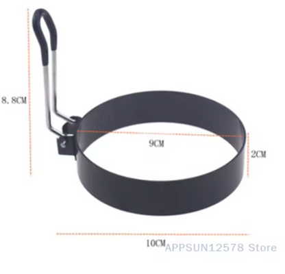 Pannekake- og eggring 10 cm – non-stick stekeform