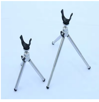Sammenleggbar isfiskestangholder i aluminium – lett tripod-stativ