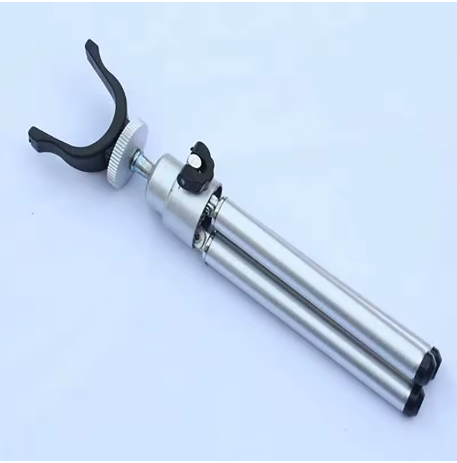 Sammenleggbar isfiskestangholder i aluminium – lett tripod-stativ