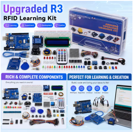 UNO R3 RFID Starter Kit – komplett programmerings- og elektronikksett