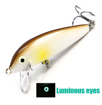 B&U Sinking Minnow – Profesjonell wobbler for abbor, ørret og gjedde