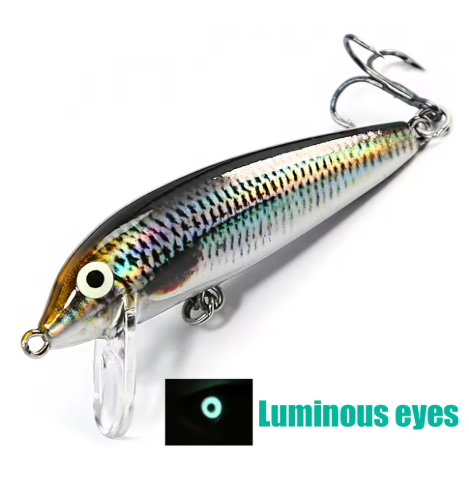 B&U Sinking Minnow – Profesjonell wobbler for abbor, ørret og gjedde