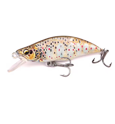 B&U Trout Pattern Hardbait 4,5 cm / 2,9 g – Presis, synkende minnow for rovfiske