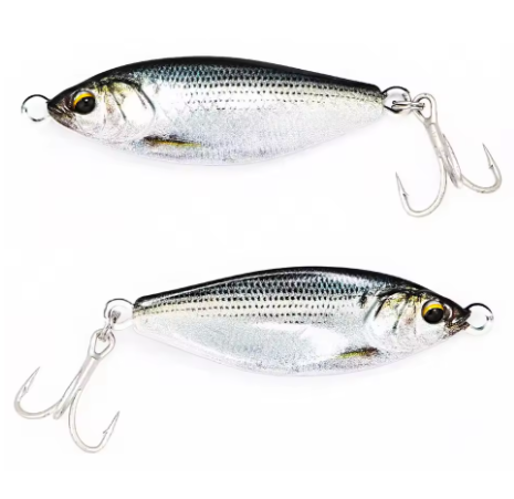 Metal Jig Spinner Spoon – 18 g og 28 g synkende metallagn med 3D‑øyne og roterende blad