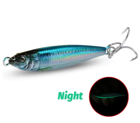 Sinking VIB Metal Jig 30 g – langtkastende sluk for rovfisk